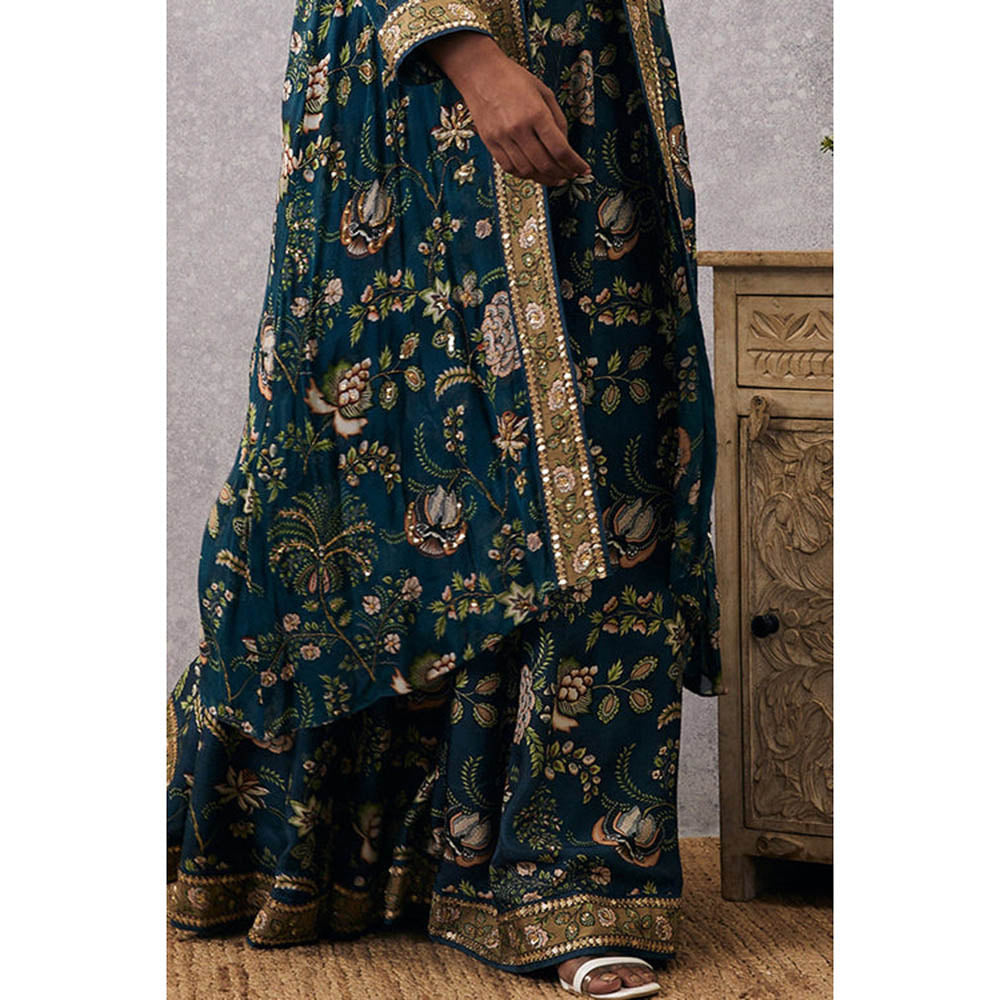 Soup by Sougat Paul Mehr Embroidered Lehenga Choli with Jacket