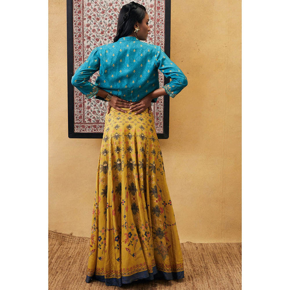 Soup by Sougat Paul Zahra Embroidered Lehenga Choli with Jacket