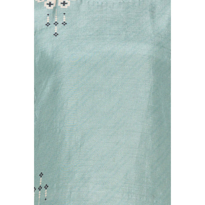 Soup by Sougat Paul Azure Printed Kurta with Skirt