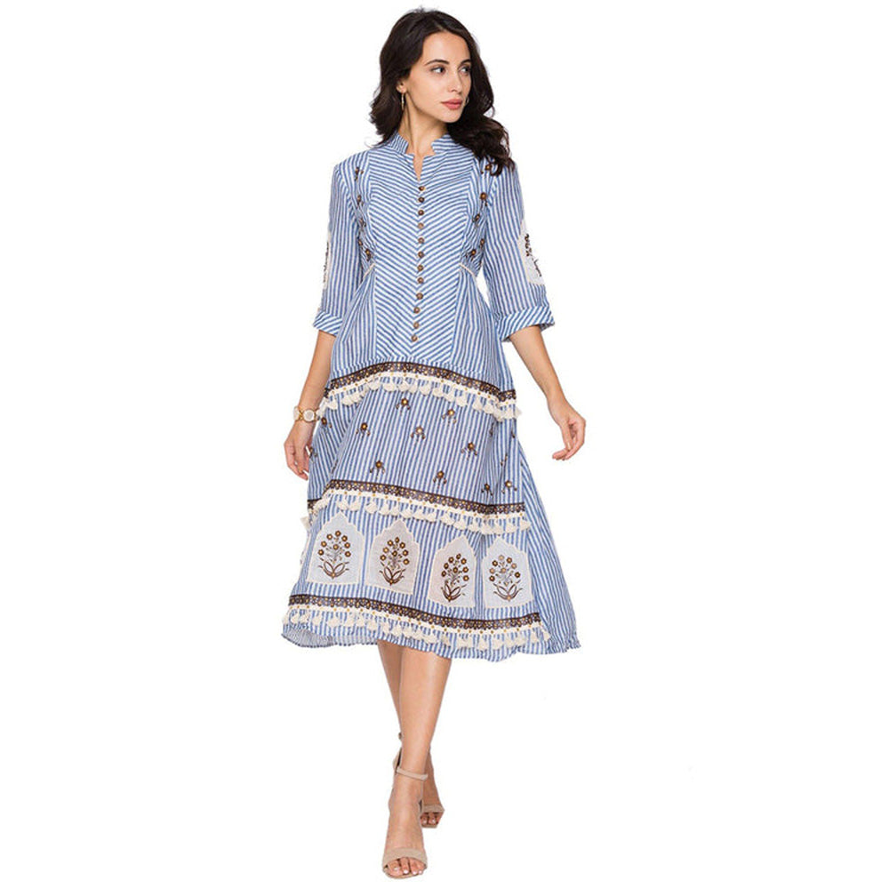 Soup by Sougat Paul Sartorial Printed Short Tier Dress