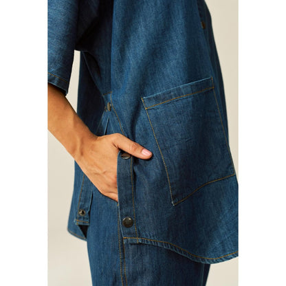 SPACE Dolla Dark Denim Co-Ord (Set of 2)