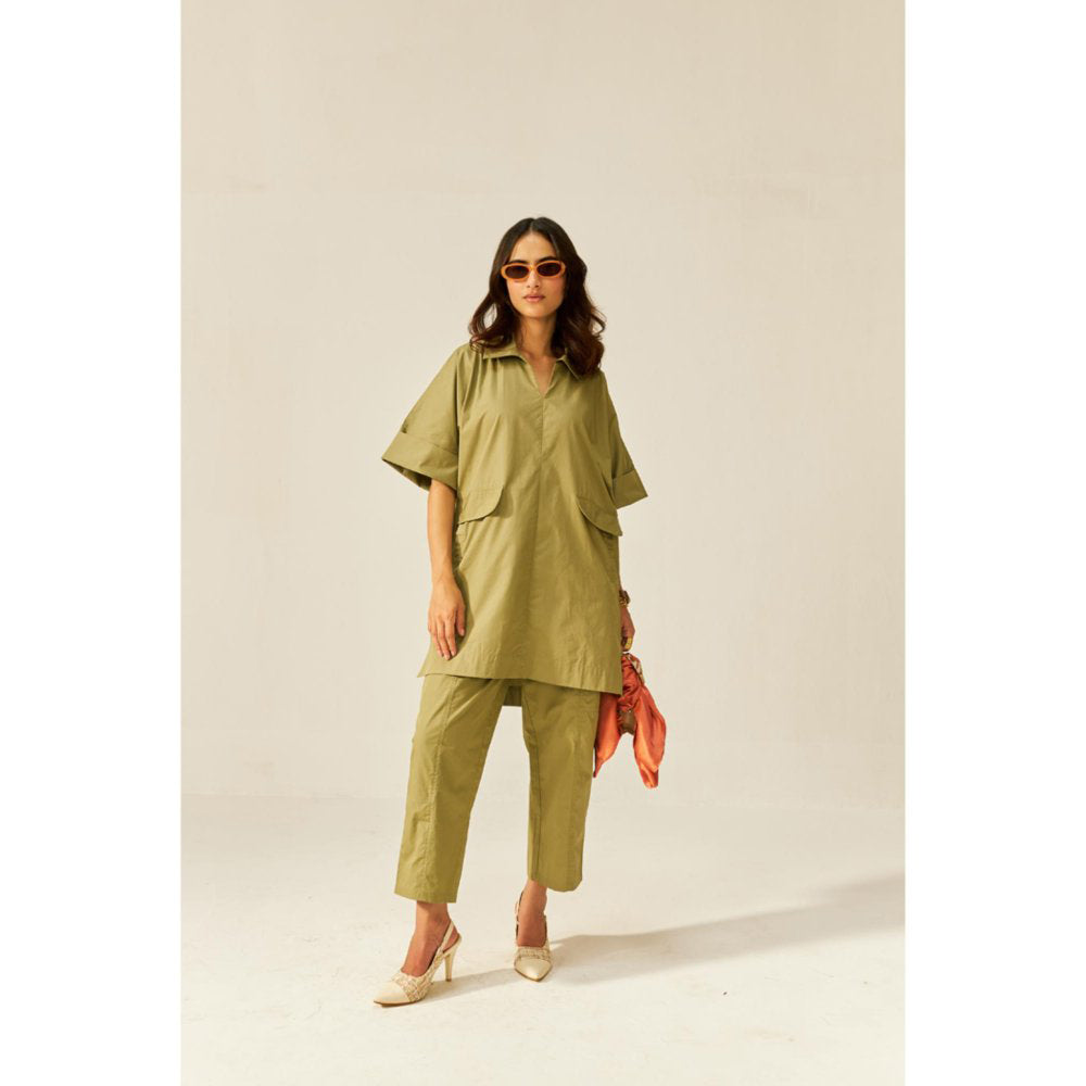 SPACE Bombay Khaki Co-Ord (Set of 2)