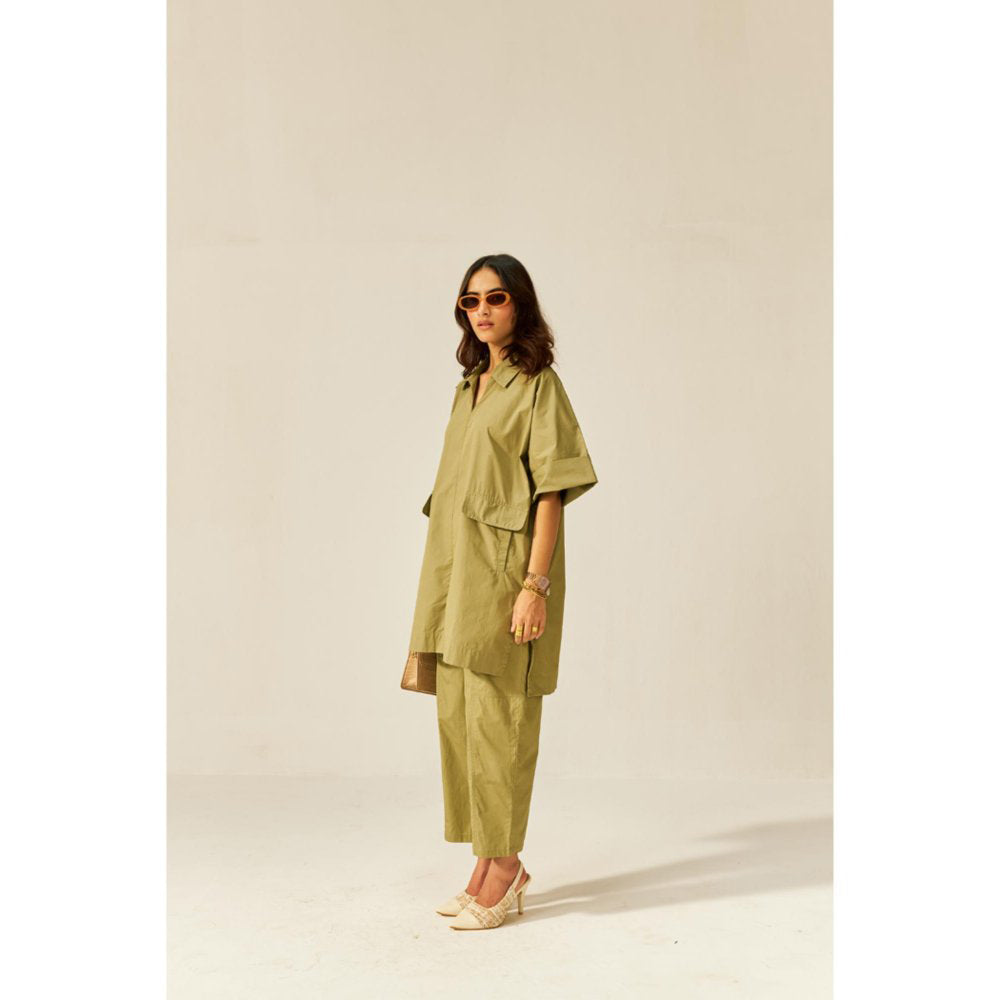 SPACE Bombay Khaki Co-Ord (Set of 2)