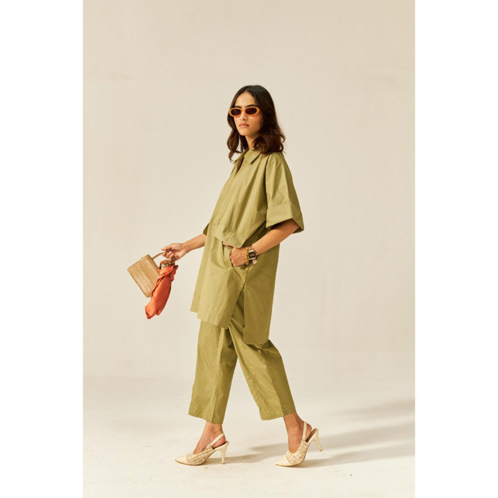 SPACE Bombay Khaki Co-Ord (Set of 2)