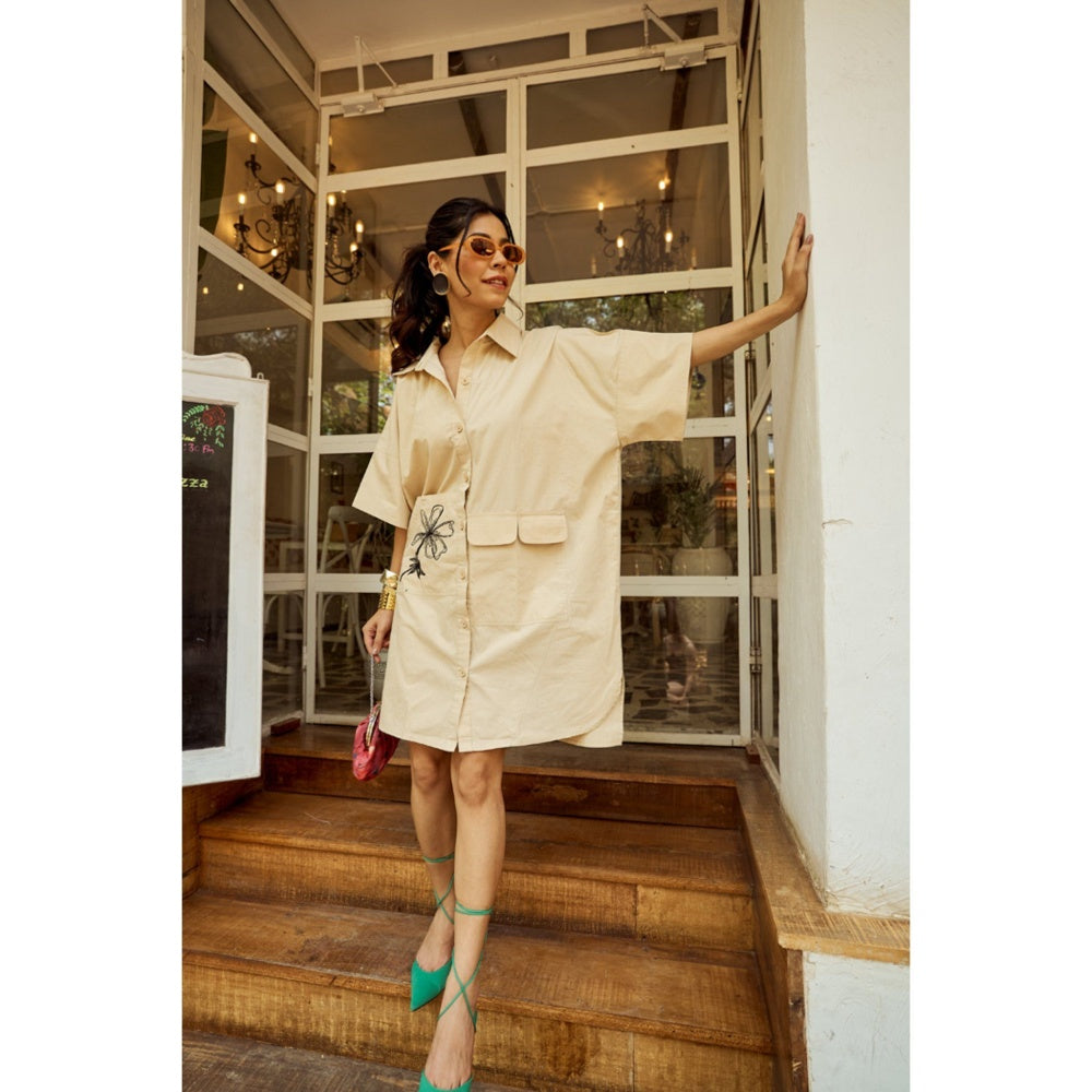 SPACE Nobu Pocketed Dress