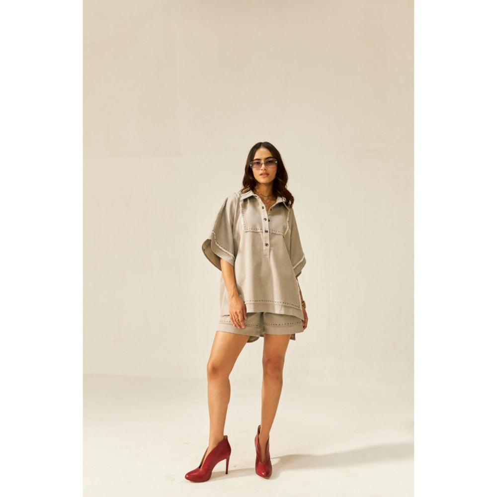 SPACE Pearl Hand Embroidered Co-Ord (Set of 2)