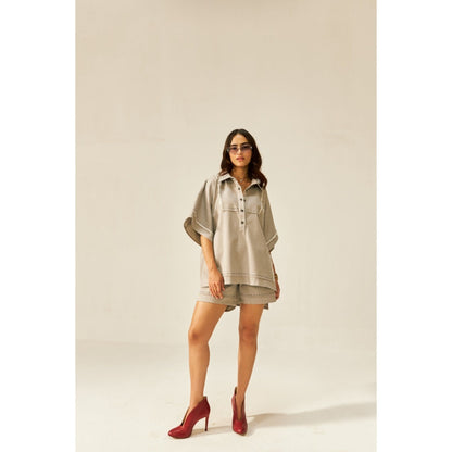 SPACE Pearl Hand Embroidered Co-Ord (Set of 2)