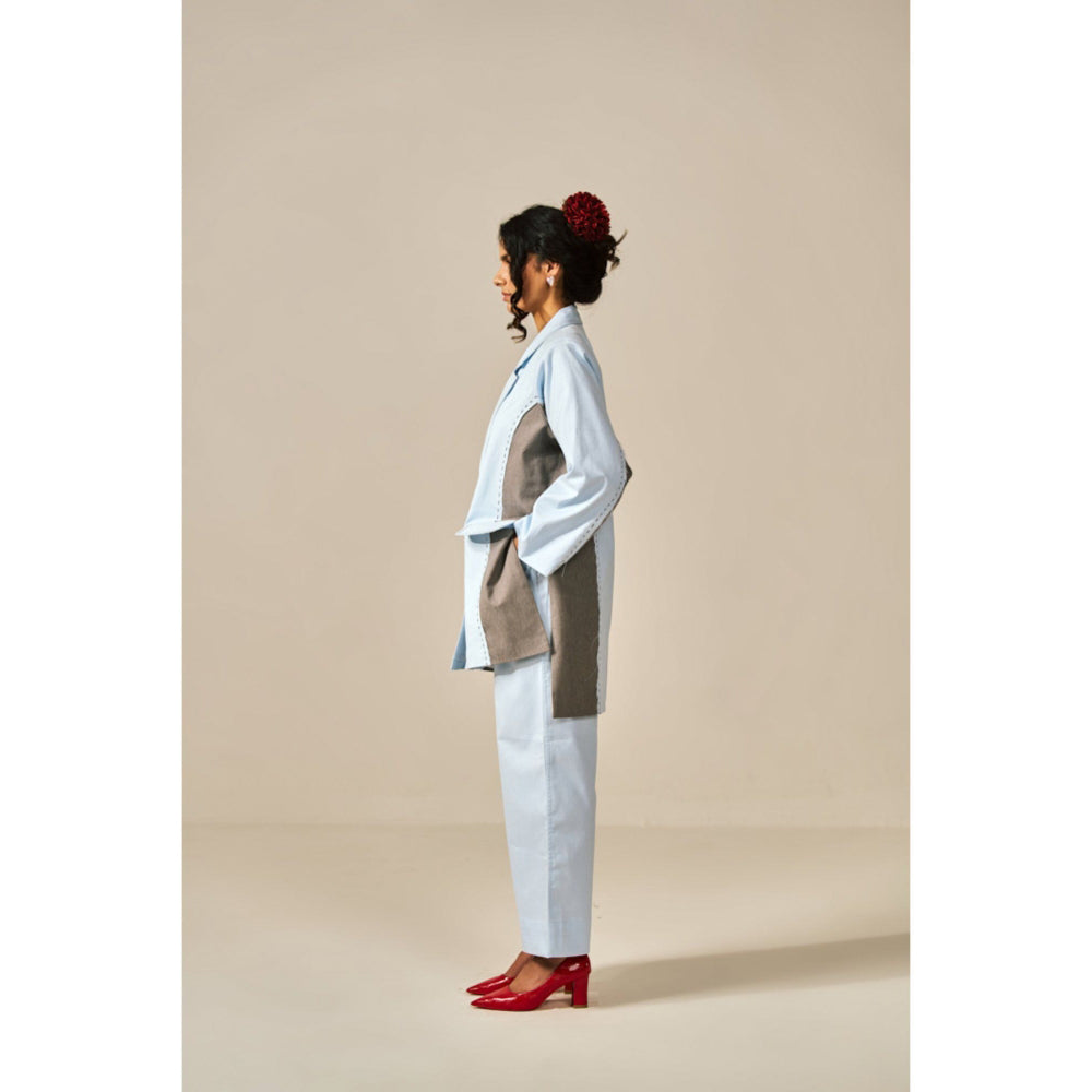 SPACE Riri Cut and Sew Blazer with Pant (Set of 2)