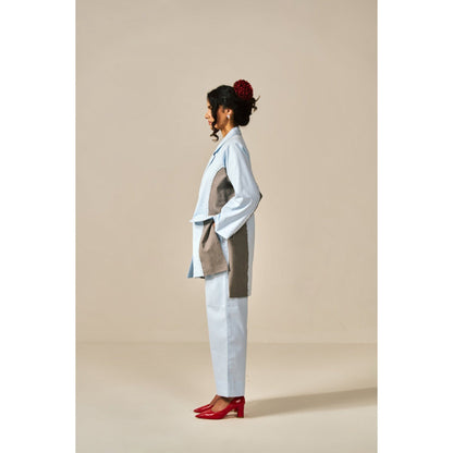 SPACE Riri Cut and Sew Blazer with Pant (Set of 2)
