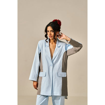 SPACE Riri Cut and Sew Blazer with Pant (Set of 2)