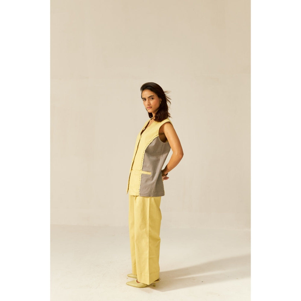 SPACE Nun Kun Cut and Sew Blazer with Pant (Set of 2)