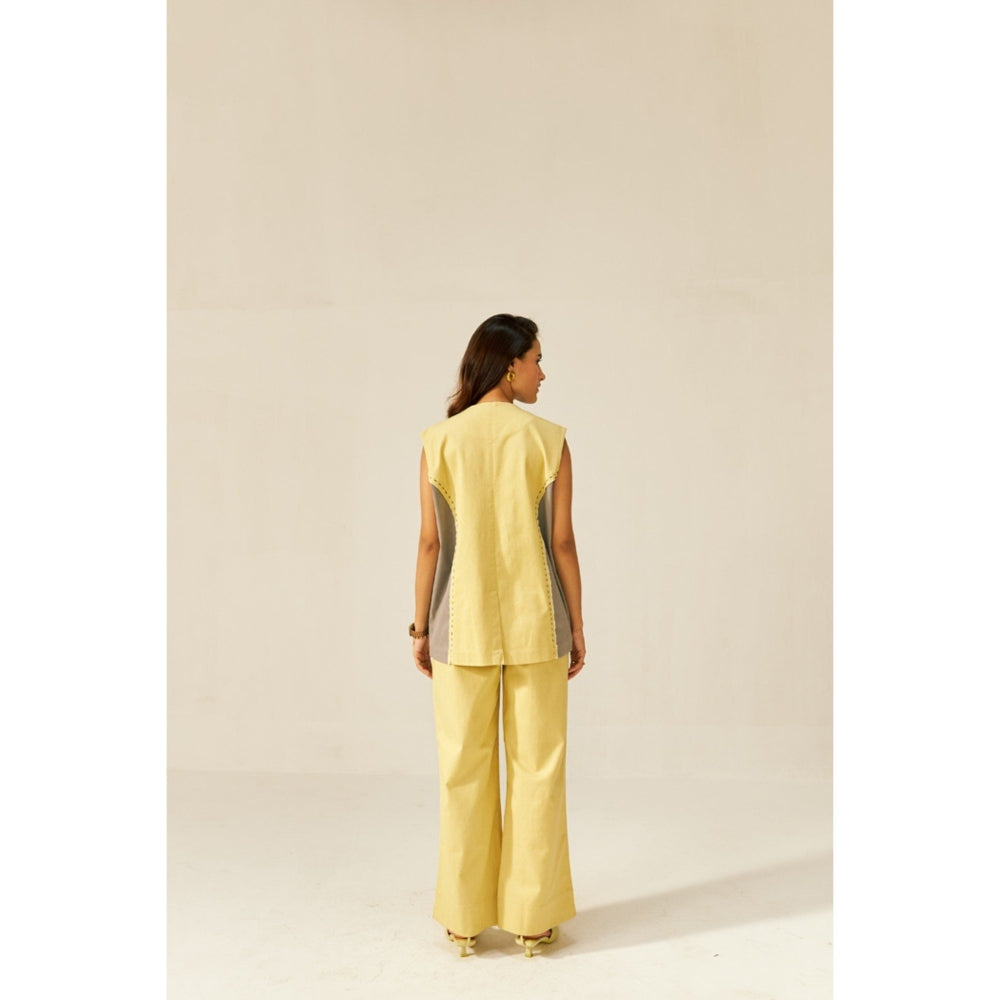 SPACE Nun Kun Cut and Sew Blazer with Pant (Set of 2)