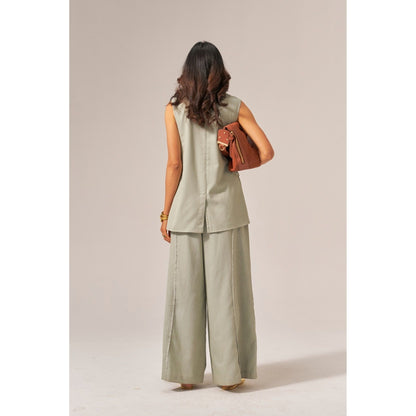 SPACE Aster Green Co-Ord Set