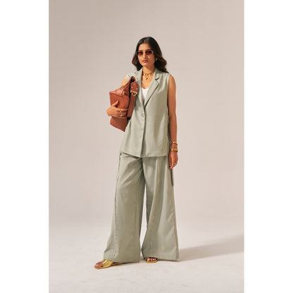SPACE Aster Green Co-Ord Set