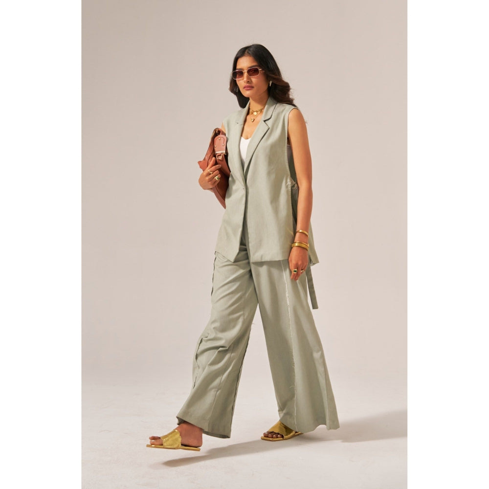 SPACE Aster Green Co-Ord Set