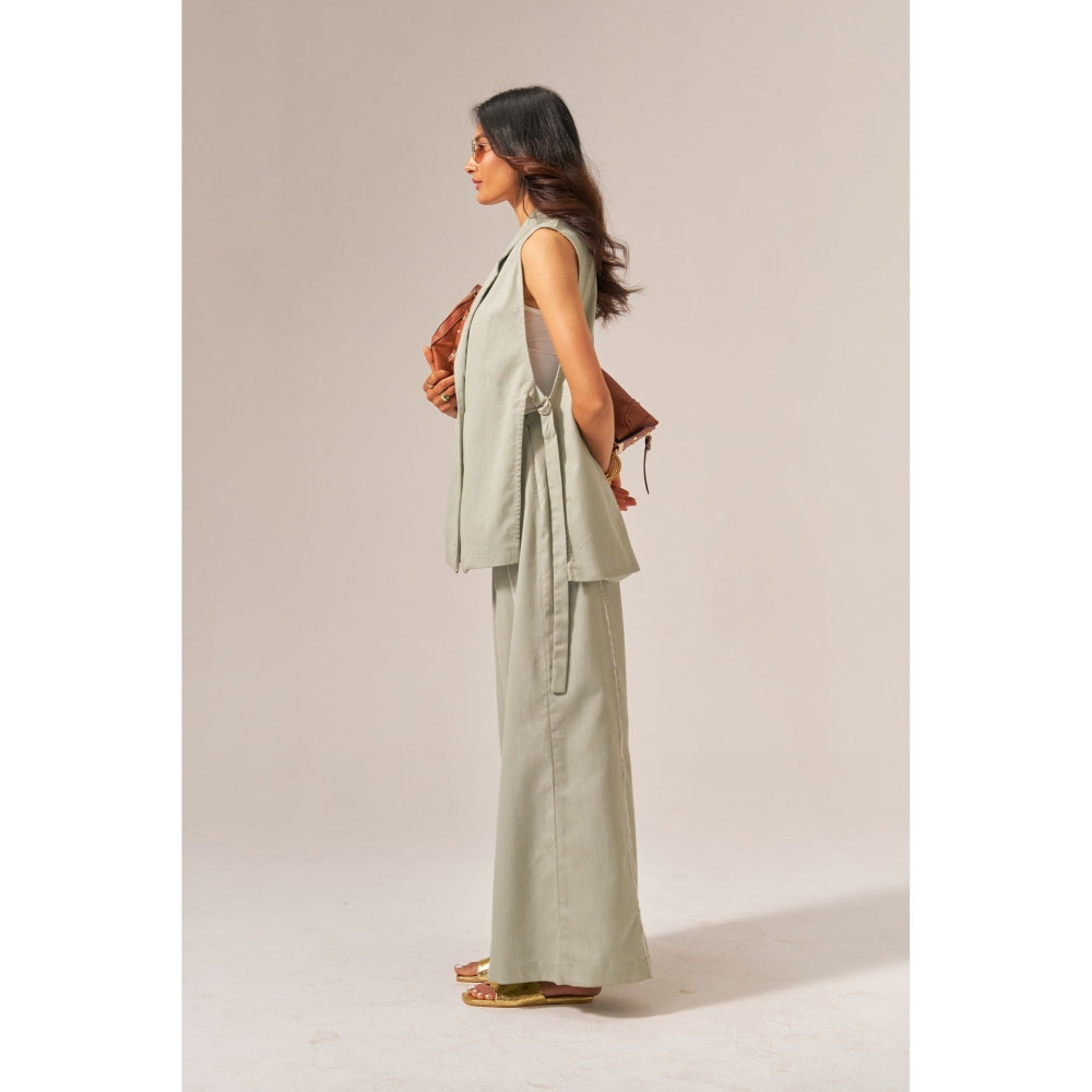 SPACE Aster Green Co-Ord Set