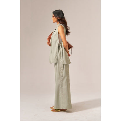 SPACE Aster Green Co-Ord Set