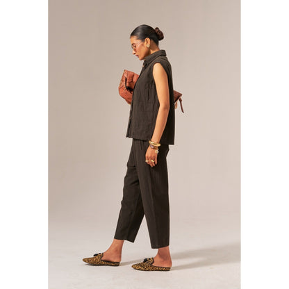 SPACE Chaand Brown Co-Ord Set