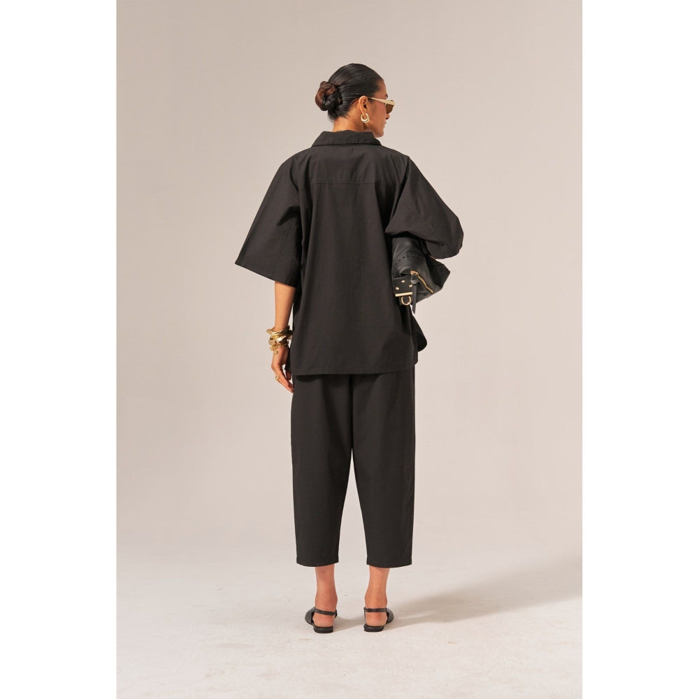 SPACE Chhaya Black Co-Ord Set