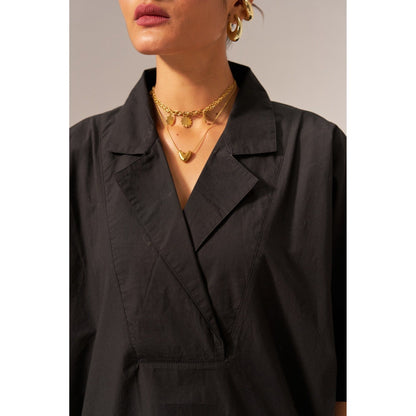 SPACE Chhaya Black Co-Ord Set
