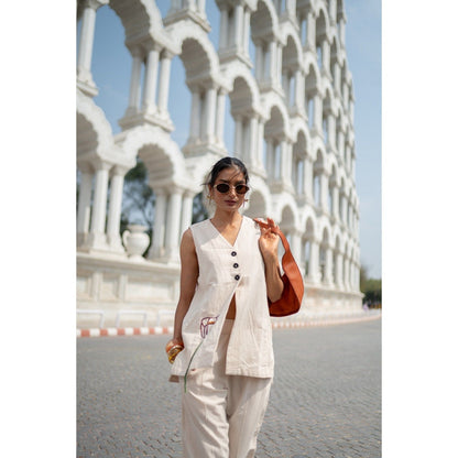 SPACE Fiji Beige Co-Ord Set