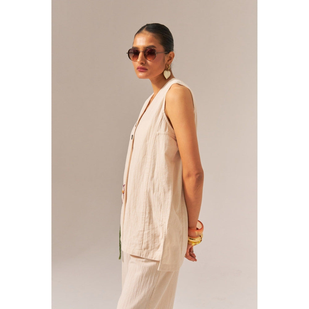 SPACE Fiji Beige Co-Ord Set