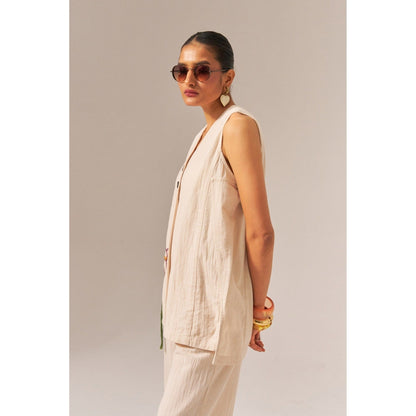 SPACE Fiji Beige Co-Ord Set