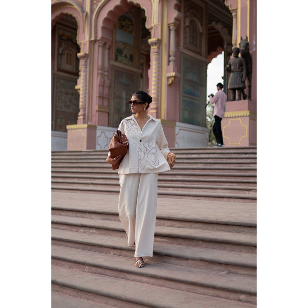 SPACE Dhoop Beige Co-Ord Set