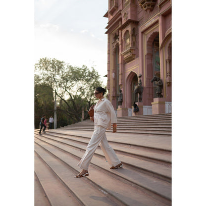 SPACE Dhoop Beige Co-Ord Set