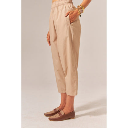 SPACE Makhan Beige Co-Ord Set