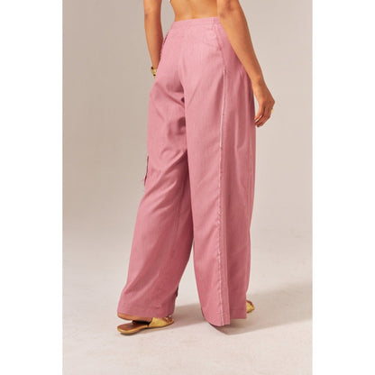 SPACE Phool Pink Co-Ord Set