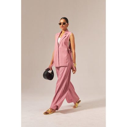 SPACE Phool Pink Co-Ord Set