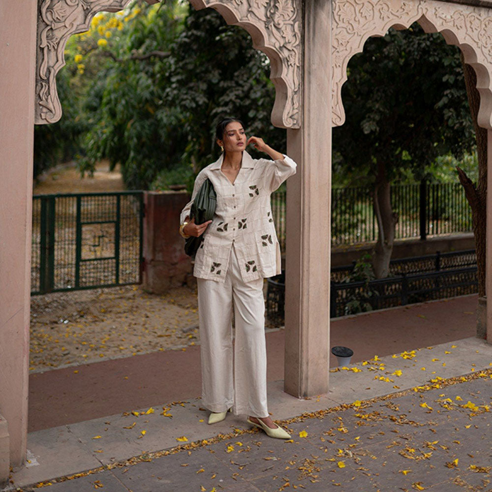 SPACE Zanzibar Beige Shirt with Pant