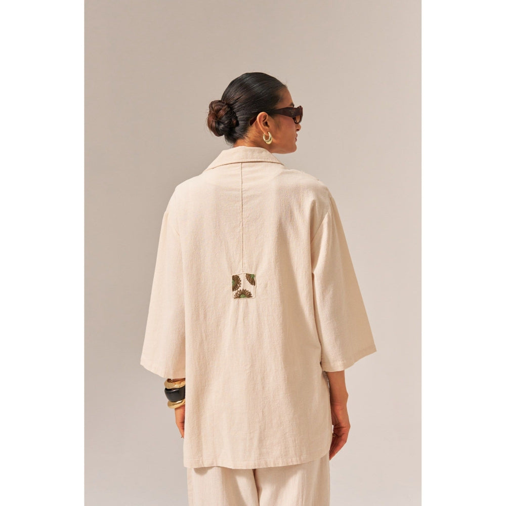 SPACE Zanzibar Beige Shirt with Pant