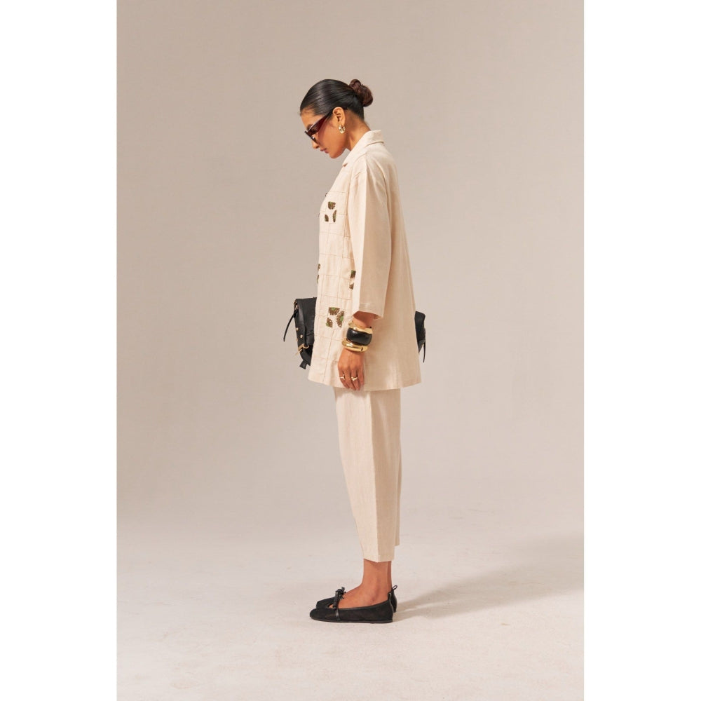 SPACE Zanzibar Beige Shirt with Pant