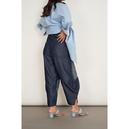 SPACE Nokon Tonal Ble Pants