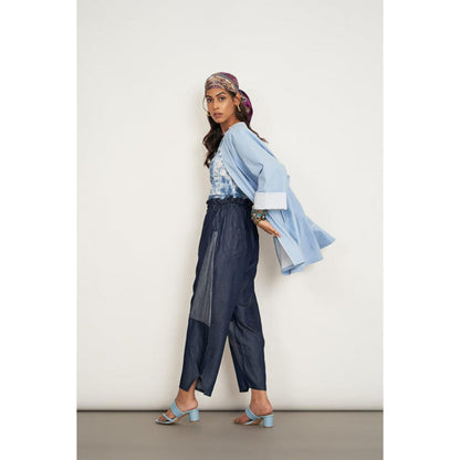 SPACE Nokon Tonal Ble Pants