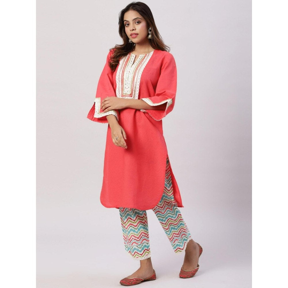 Spring Soul Cotton Linen Co-Ord (Set of 2)