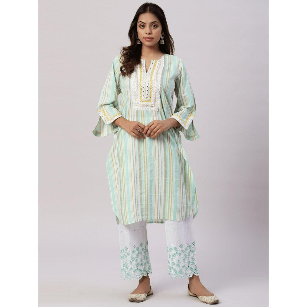 Spring Soul Cotton Embroidered Co-Ord (Set of 2)