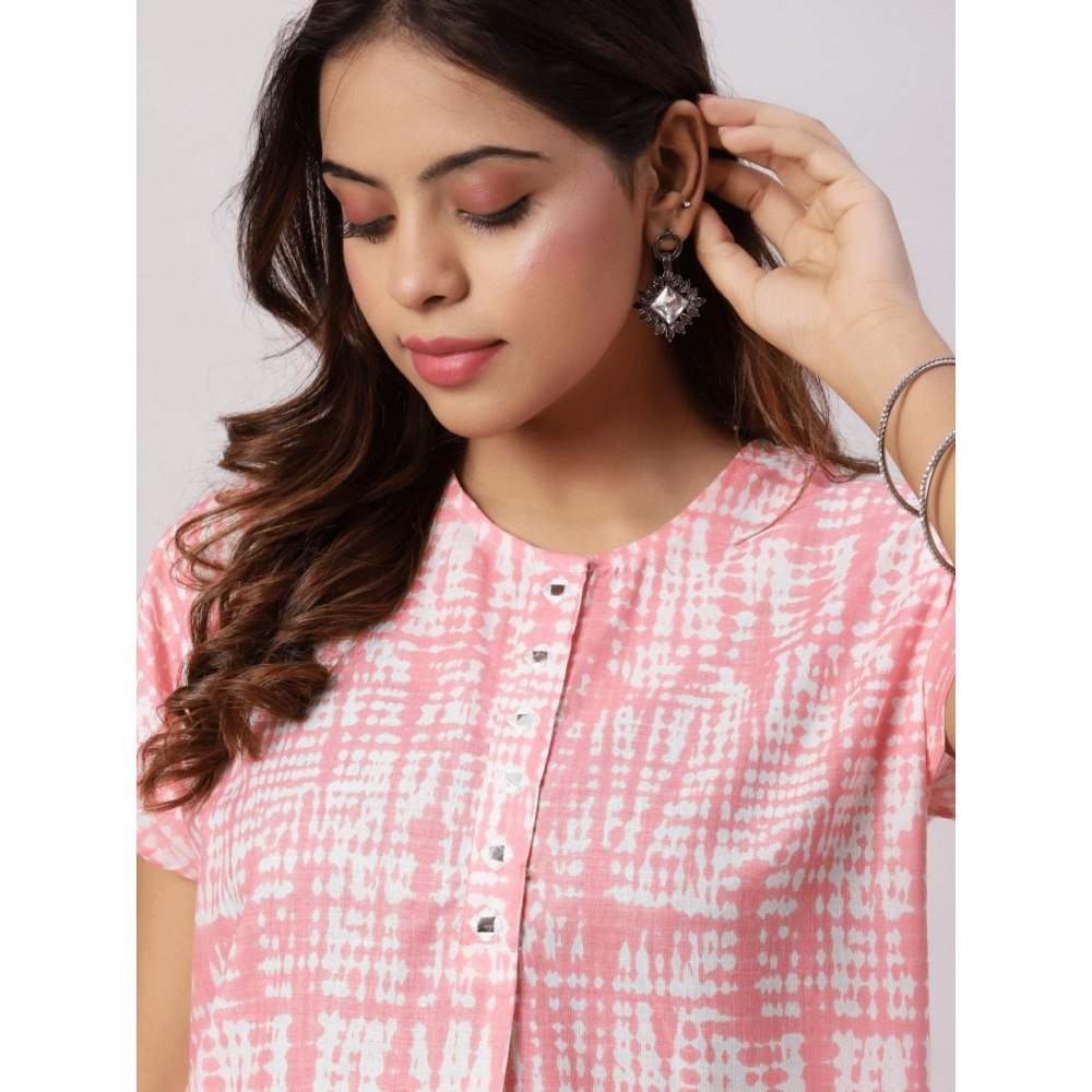 Spring Soul Cotton Embroidered Co-Ord (Set of 2)
