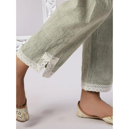Spring Soul Cotton Stone Wash with Lace Co-Ord (Set of 2)