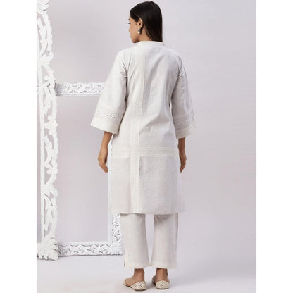 Spring Soul Cotton Stone Wash with Lace Co-Ord (Set of 2)