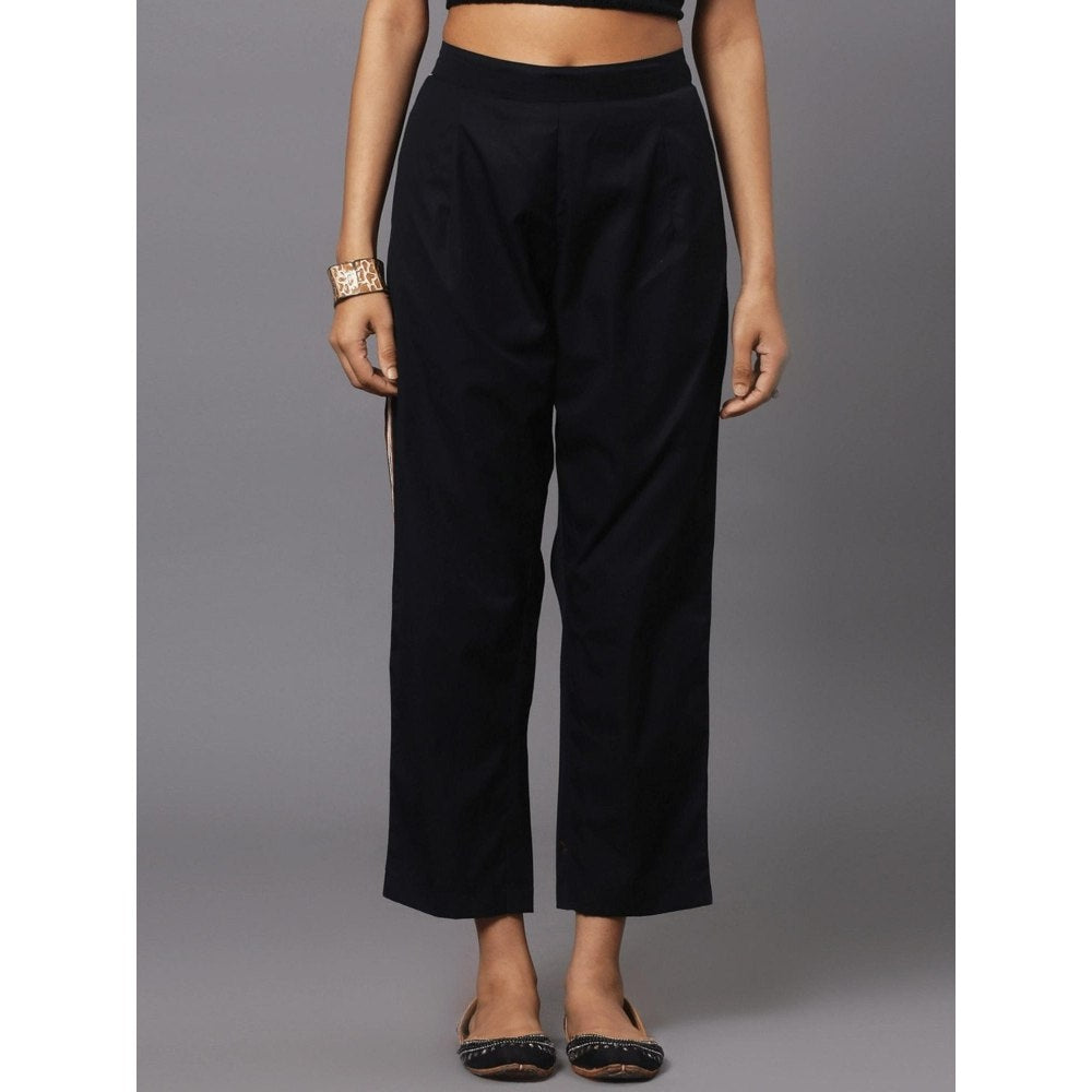 Spring Soul Black Cotton Co-Ord (Set of 2)