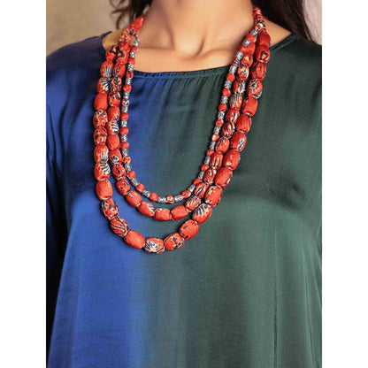 Spring Soul Dark Green Ombre Modal Regular Kurta