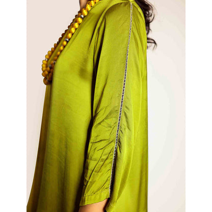 Spring Soul Mustard Ombre Modal Regular Kurta