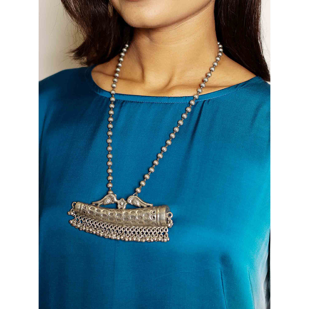 Spring Soul Blue Ombre Modal Regular Kurta