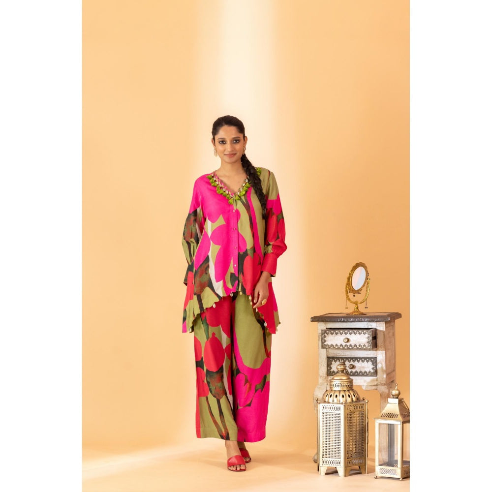 Sshilpa Samriya Multi Colour Printed Co-Ord (Set of 2)