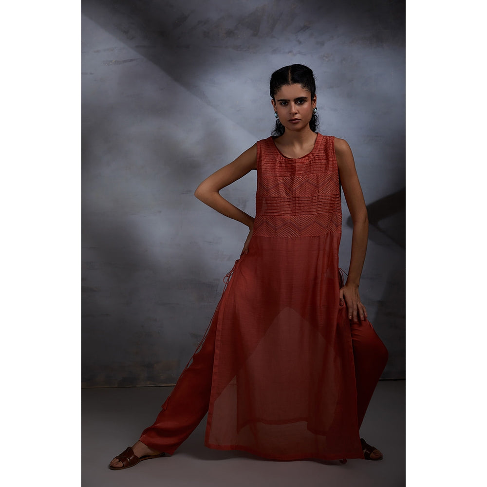 Studio Shikha Malik Annadi Kurta (Set of 3)