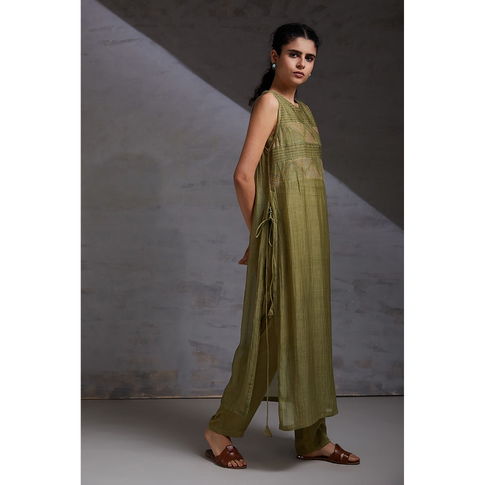 Studio Shikha Malik Ojas Kurta (Set of 3)