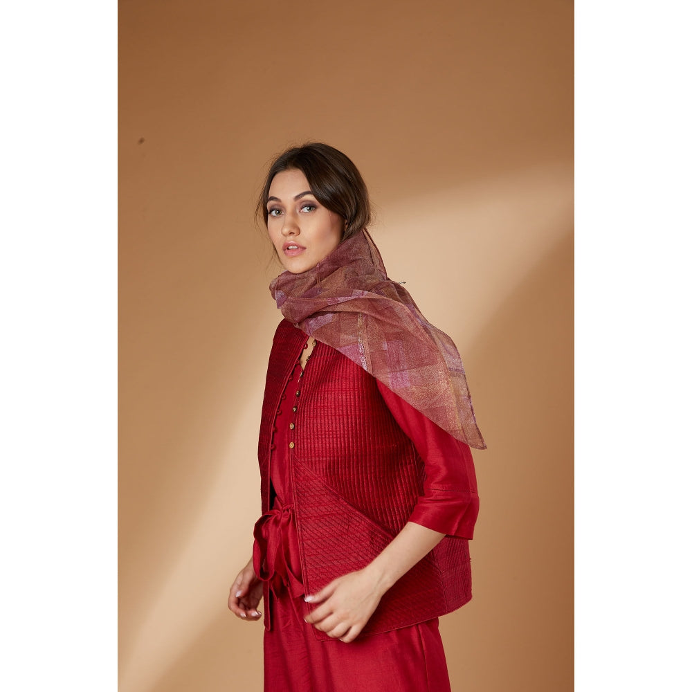 Studio Shikha Malik Rubies In The Ocean Jacket